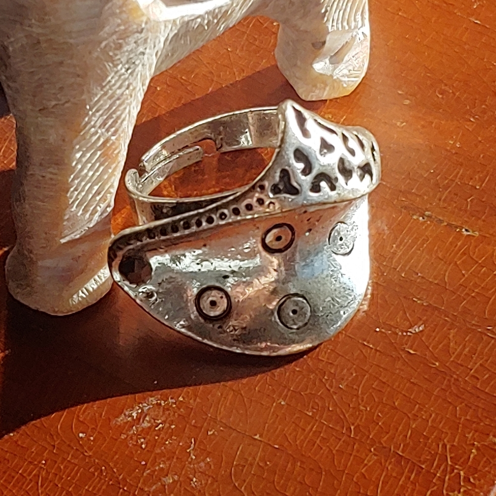 Adjustable Silver Ring